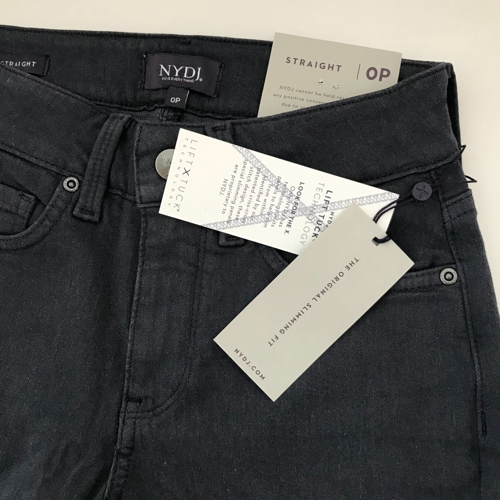 NYDJ Marilyn Straight Jeans In Petite - Picture 5 of 6